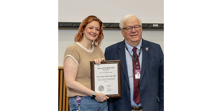 Amanda Gardner-Kay and Dr. Robert White